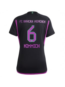 Ženski Nogometna dresi replika Bayern Munich Joshua Kimmich #6 Gostujoči 2023-24 Kratek rokav